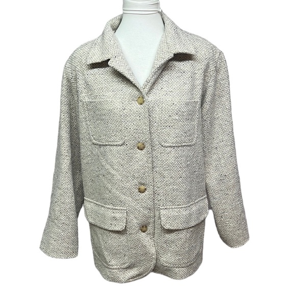 Liz Claiborne Wool Blend Coat - Picture 1 of 4